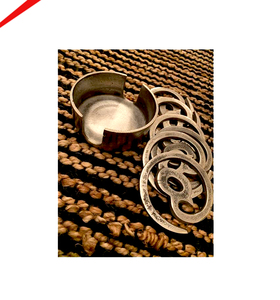 Shiny Polished Solid Metal Coaster Silver Finished Coaster for Home and Wedding Decoration - Product Image 2
