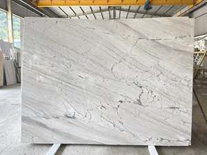 Marbre gris clair poli de luxe, écologique, durable, moderne, pour cuisine, salle à manger, escalier, comptoir, mur de salle de bain - Product Image 1