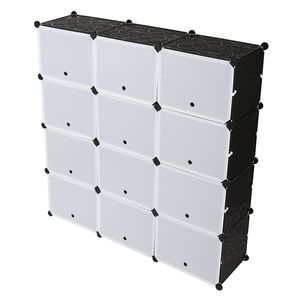 Scarpiera Espandibile Nera a 8 Livelli, Mobile Contenitore Portatile per 48 Paia di Scarpe, Stile Rustico, Include Spazio per Tacchi - Product Image 5