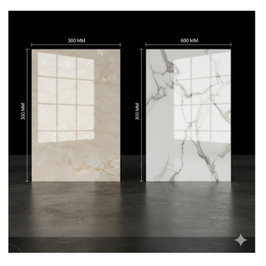 Azulejos de Pared de Porcelana Premium de 300x600mm con MOQ Flexible y Marca OEM, Exportación a India, Importadores y Distribuidores de Azulejos de Pared GVT PGVT - Product Image 6