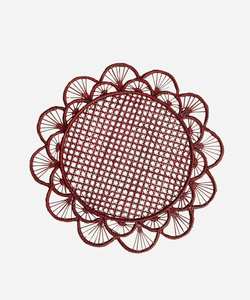 Elegante Protector de Mesa Tejido Natural, Accesorio de Cocina Ecológico, Salvamanteles de Rafia Hecho a Mano y Duradero - Product Image 1