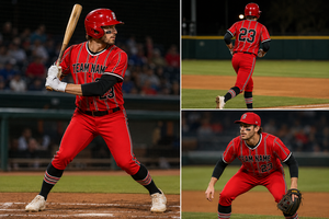 Wholesale Custom Baseball Team Uniform Full Button Baseball Jersey and Pants Set Breathable <b>Athletic</b> Sportswear Supplier - Product Image 6