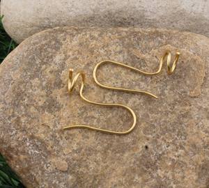 Pendientes Colgantes Minimalistas de Plata de Ley 925 con Circonita Plateada, Hechos a Mano, para Bodas, Aniversarios y Fiestas - Product Image 6