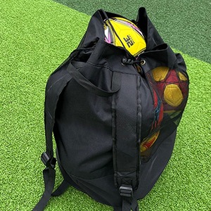 Grand sac de sport en nylon, capacité 50-70L, poche en filet pour le rangement du football et du basketball, sac à dos - Product Image 5