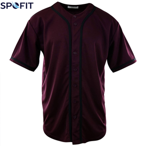 Camiseta de Béisbol Profesional con Botones, Uniforme Deportivo Ligero y Transpirable de Primera Calidad para Juegos Juveniles - Product Image 2