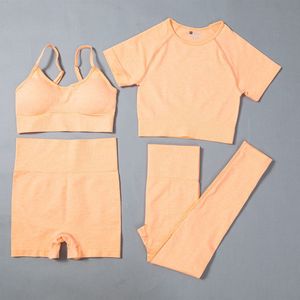 <b>Women's</b> 2 Piece Casual Set Solid Knitted Crop Top <b>Bralette</b> Shorts Leggings Breathable Polyester Quick Dry Summer Wear - Product Image 1