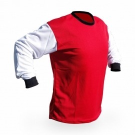 Maillot de motocross unisexe imprimé noir, rouge et gris, à séchage rapide, haute visibilité, polyester/nylon, manches longues, pour adultes - Product Image 6