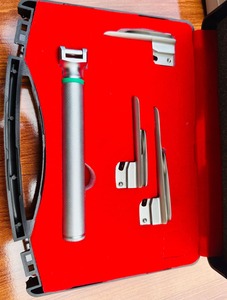 Macintosh Manual Fiber <b>Optic</b> Diagnostic ENT Laryngoscope Set General Surgery Maher Surgical <b>Instruments</b> Class I CE <b>Instrument</b> - Product Image 3