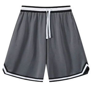 Pantalones Cortos Deportivos con Logotipo Personalizado para Hombre, Pantalones Cortos de Malla Transpirable de Secado Rápido para Correr en la Playa, Pantalones Cortos Deportivos de Compresión 2 en 1 para Hombre - Product Image 5