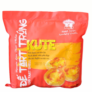 Vente directe usine de tartelettes non cuites en gros HALAL OEM/ODM, coques de tartelettes aux œufs portugaises surgelées, petite taille 720G, pour usage en boulangerie - Product Image 1