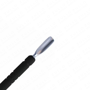 Pousse-cuticules en acier inoxydable de haute qualité pour manucure, pédicure et soins de beauté professionnels - Product Image 3