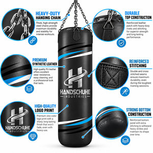 Professional Boxing <b>Training</b> <b>Bag</b> PU Material Durable Mixed Filling Adult Use Workout Fight Punching <b>Bag</b> - Product Image 2