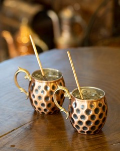 Taza de Cobre Hecha a Mano con Agarre Cómodo para Uso Diario en Cocina, Oficina, Restaurante y Servicio de Bebidas - Product Image 3