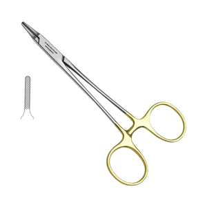 Al Mida Mini Ryder Portaagujas de Acero con Punta Recta, Pinzas Quirúrgicas, Instrumento Manual, Set de Instrumentos Certificado STML Clase I - Product Image 6