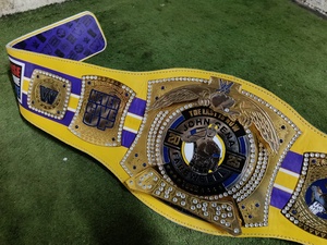 Cinturón de Campeonato de la Gira de Despedida de John Cena, Aleación de Zinc, Chapado en Oro, Diseño de Águila, Personalizable, Ligero, Unisex, MMA, Artes Marciales - Product Image 3