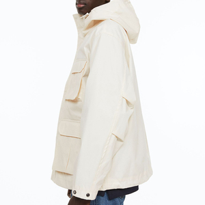 Sudadera con capucha y cremallera completa de forro polar técnico grueso de alta calidad al por mayor, conjunto de sudaderas con capucha y sudaderas para hombre con logotipo personalizado - Product Image 2
