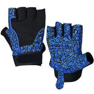 GAF PU Leather Half Finger Anti-Slip <b>Touchscreen</b> Weight Lifting Outdoor Unisex Gym <b>Gloves</b> - Product Image 6