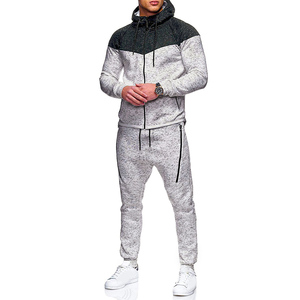 Ropa Deportiva Urbana Ligera para Gimnasio, Chaquetas con Capucha y Cremallera para Entrenamiento, Conjuntos Deportivos para Hombre, Pantalones Deportivos para Correr - Product Image 4