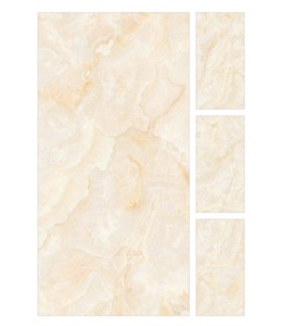 Carrelage en porcelaine polie Onyx First Choice OSWALD CHOCO 24x48, surface brillante, carreaux vitrifiés, appartement moderne, céramique Novac - Product Image 5