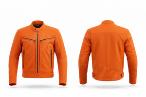 Heavy Duty Whole Sale Safety Textile Motorcycle Jacket with Zipper Pockets for Men Stylish Biker Outer Windproof Riding Jacket - Product Image 3