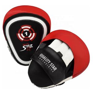 Entrenamiento Boxeo Punzonado Focus Pad logotipo personalizado impreso mejor calidad Kick Boxing punzonado enfoque Mitones para la venta - Product Image 5