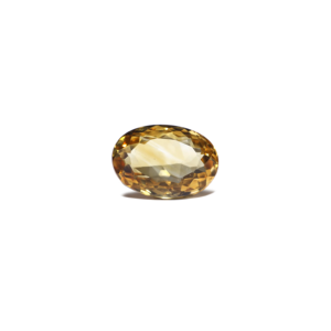 Natural Oval Cabochon Citrine 5.1 Carat Loose Gemstone for Fine Jewelry - Product Image 1