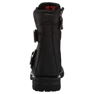 Bottes de moto et d'aventure unisexes en cuir noir, à fermeture éclair, imperméables, respirantes et à séchage rapide - Product Image 6