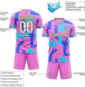 Uniforme de Fútbol de Último Diseño 100% Poliéster, Nuevo Estilo, Uniforme Profesional para Adultos, Calidad Premium, Color Personalizado, Logotipo Personalizado - Product Image 3