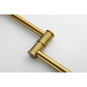 Robinet de cuisine mural moderne en laiton avec deux raccords pliables et articulés - Product Image 5