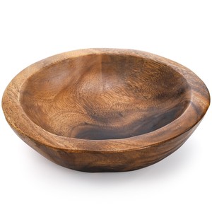Teak Wood Fruit Bowls-Home <b>Decoration</b> Traditional Design Handcrafted Rectangle Shape Gold/Brown Colors | OEM Custom Wholesale - Product Image 2