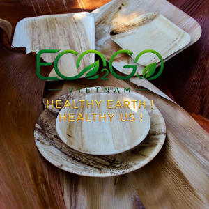 Eco2go เวียดนาม ชุดอาหารเย็นจากใบปาล์มธรรมชาติ จานและชามรักษ์โลก |   ภาชนะใส่อาหาร ปลอดภัยสำหรับเครื่องล้างจาน ปรับแต่งขนาดและโลโก้ได้ - Product Image 3