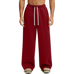 Pantalon de jogging cargo en molleton ample et décontracté pour homme, idéal pour la randonnée et l'entraînement sportif, avec poches - Product Image 1