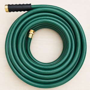 Tuyau d'arrosage en PVC renforcé haute résistance, 5/8 pouce, 50 pieds, 400 PSI, résistant aux éclats - Product Image 1