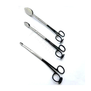 Juego de Instrumentos de Acero Inoxidable Premium de 3 Piezas SuperCut Trepsat para Lifting Facial, Tijeras de Disección con Punta Espatulada de 10, 15 y 20 mm - Product Image 1