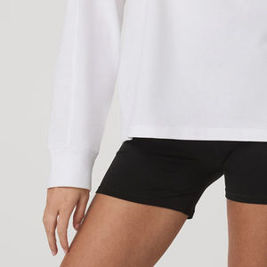 Camiseta Oversize para Mujer, Tejido de Primera Calidad, Prenda Esencial Moderna para el Armario, Ropa Casual, Servicio OEM para Diseños al por Mayor 2026 - Product Image 3