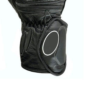 Durable Leather Motocross Gloves Mens Full Finger <b>Motorcycle</b> Riding Gloves Breathable Anti Slip Strong <b>Grip</b> - Product Image 5