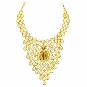 Wholesale 14K 18K 24K Micron Gold Filled Dubai Style Heavy <b>Bridal</b> Long Necklaces Traditional Turkish Design Fashion <b>Jewelry</b> <b>Sets</b> - Product Image 5