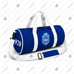 Wholesale Greek Zeta Phi Beta Sorority Cordura Barrel <b>Duffel</b> <b>Bag</b> Gym Sports Travel Overnight <b>Bag</b> with Adjustable Shoulder Strap - Product Image 2