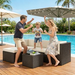 Set di Mobili da Giardino per Patio e Terrazza - Product Image 1