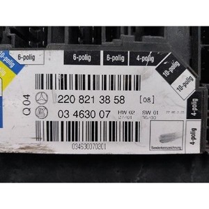 ECUs et modules informatiques d'occasion de classe S A2208203858 - Excellent état - Allemagne - Modèle de classe S W220 - Product Image 5