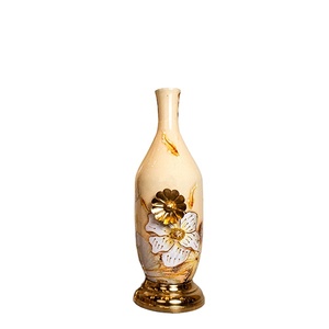 Handmade Brass Art Vase <b>Tall</b> Flower Vase Home Decor Modern Multi Color Metal Vase Design Set Wedding Decoration Flower Pot - Product Image 1