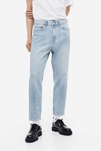 Design <b>High</b> <b>Waist</b> Embroidery Denim Pants Unisex Pink Vintage Acid Wash Baggy <b>Jeans</b> <b>Men</b> - Product Image 3