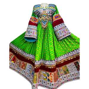 Bohemian Ethnic Long <b>Dress</b> Handmade Premium Quality Manufacturer Wholesale Afghani Casual <b>Dresses</b> for Women - Product Image 1