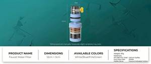 Filtro Purificador de Grifo Multifuncional con 2.0 Micras para Uso Doméstico y Exterior - Product Image 3