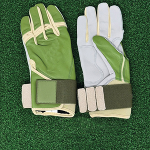 Premium Heavy Duty Custom <b>Baseball</b> Batting <b>Gloves</b> Professional Use Hook Loop Closure Customizable Colors Logos Built Unisex - Product Image 1