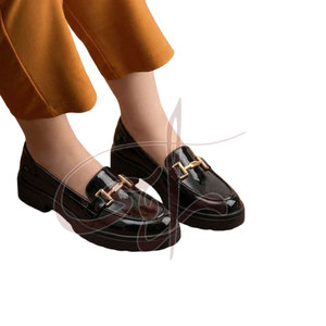 Vente flash - Mocassins élégants pour femmes, taille personnalisée, professionnels, légers, durables, en similicuir, couleur personnalisée - Product Image 2