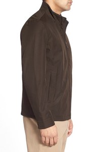 Veste en cuir véritable noire zippée de qualité supérieure pour homme, coupe ajustée, style décontracté, veste bomber pour homme, vestes de qualité pour homme - Product Image 2