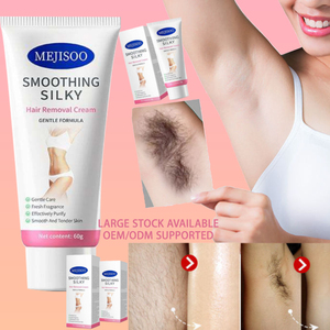 Crème dépilatoire pour hommes et femmes, <span class=keywords><strong>prix</strong></span> de gros, marque privée, crème dépilatoire organique pour tout le corps, permanente et indolore - Product Image 1