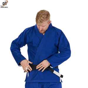 Custom Design Unisex Adult Karate Training Uniform Lightweight Polyester/Cotton <b>Blend</b> Full Sleeves OEM Service Available - Product Image 4