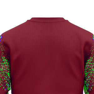 Sudadera de punto para hombre, corte regular, 100% algodón grueso, con diseño de serigrafía personalizado para invierno. - Product Image 5